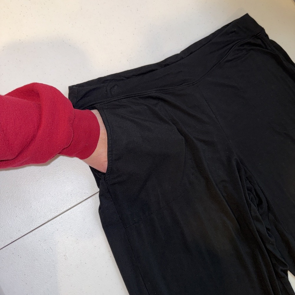 Soma Cool Nights Pajama Pants Black Sz Medium Ultra Soft - Picture 8 of 14